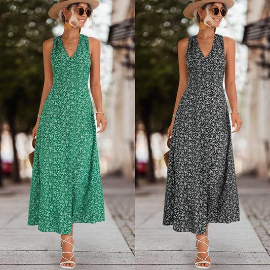 Women's Fashion Casual Backless Dress