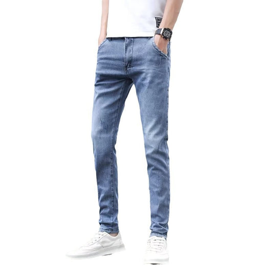 Summer Versatile Youth Stretch Feet Boys Pants