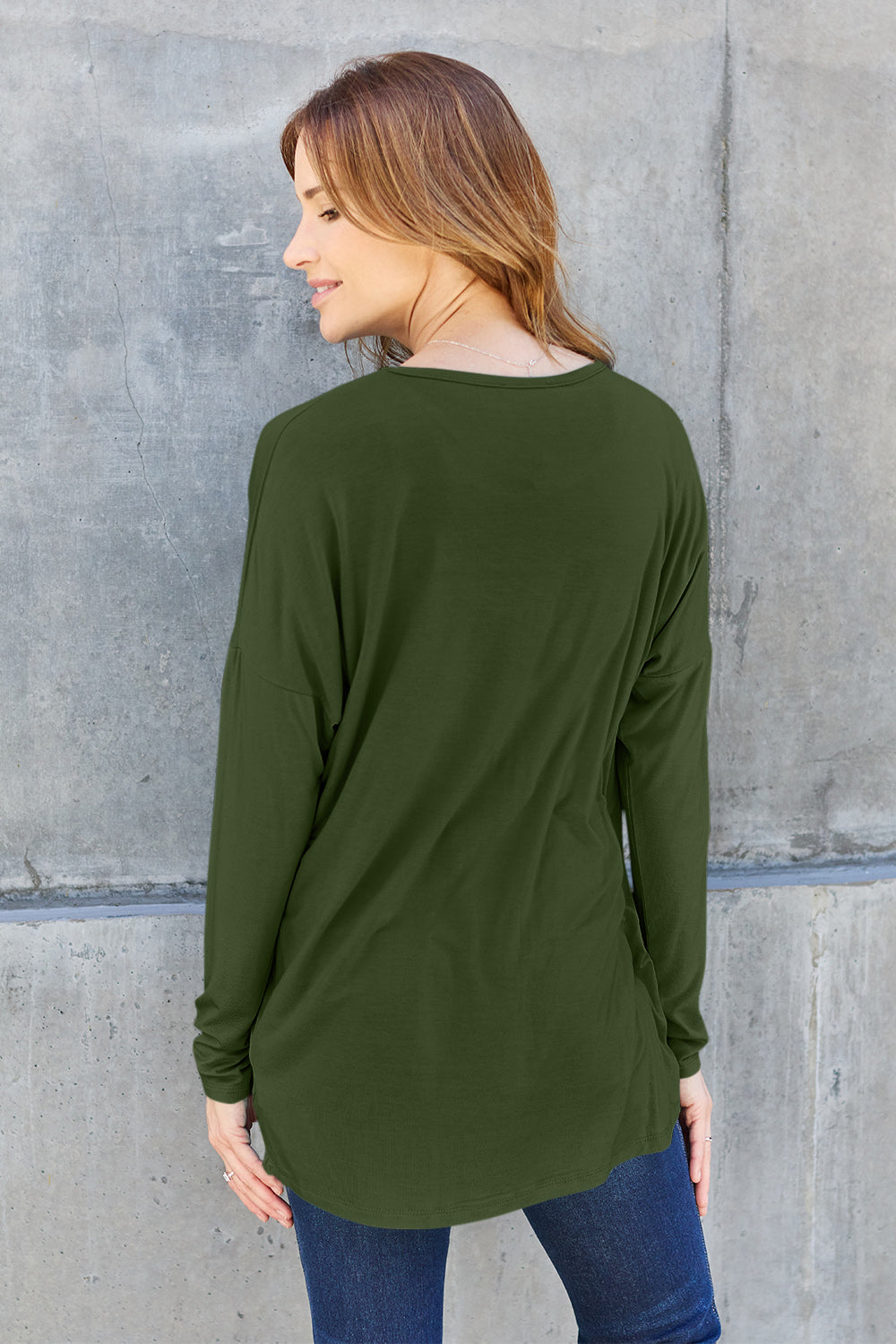Dropped Shoulder T Shirt