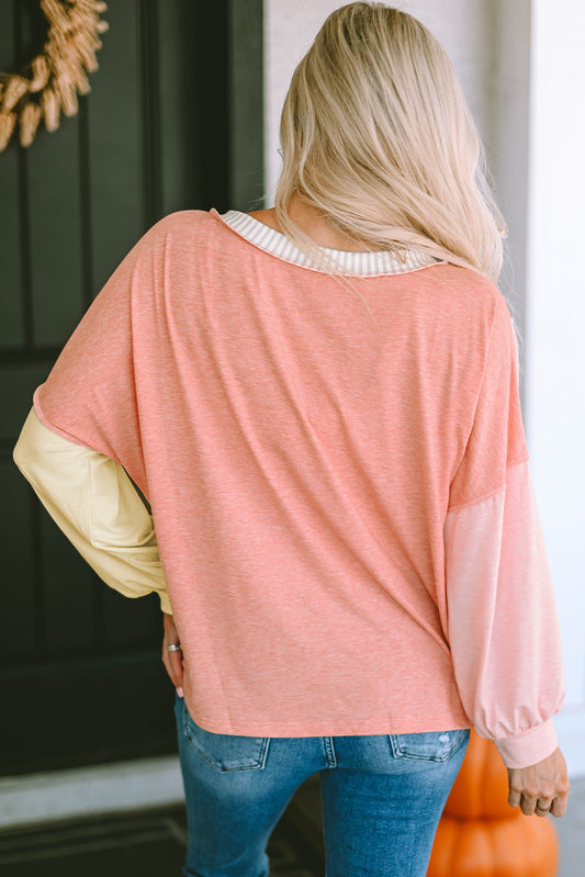 Color Block Sweatshirt
