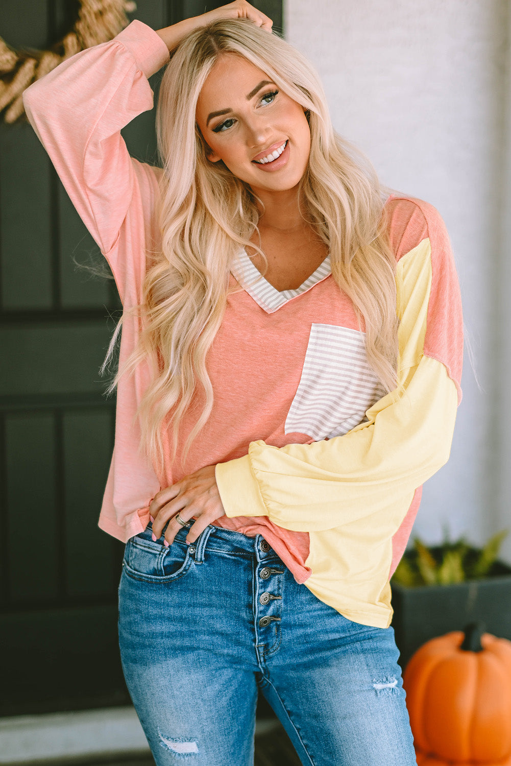 Color Block Sweatshirt