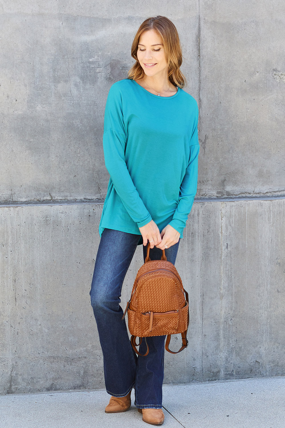 Dropped Shoulder T Shirt