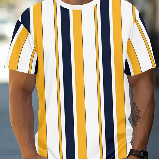 Men's Carnival Fashion Striped T-shirt