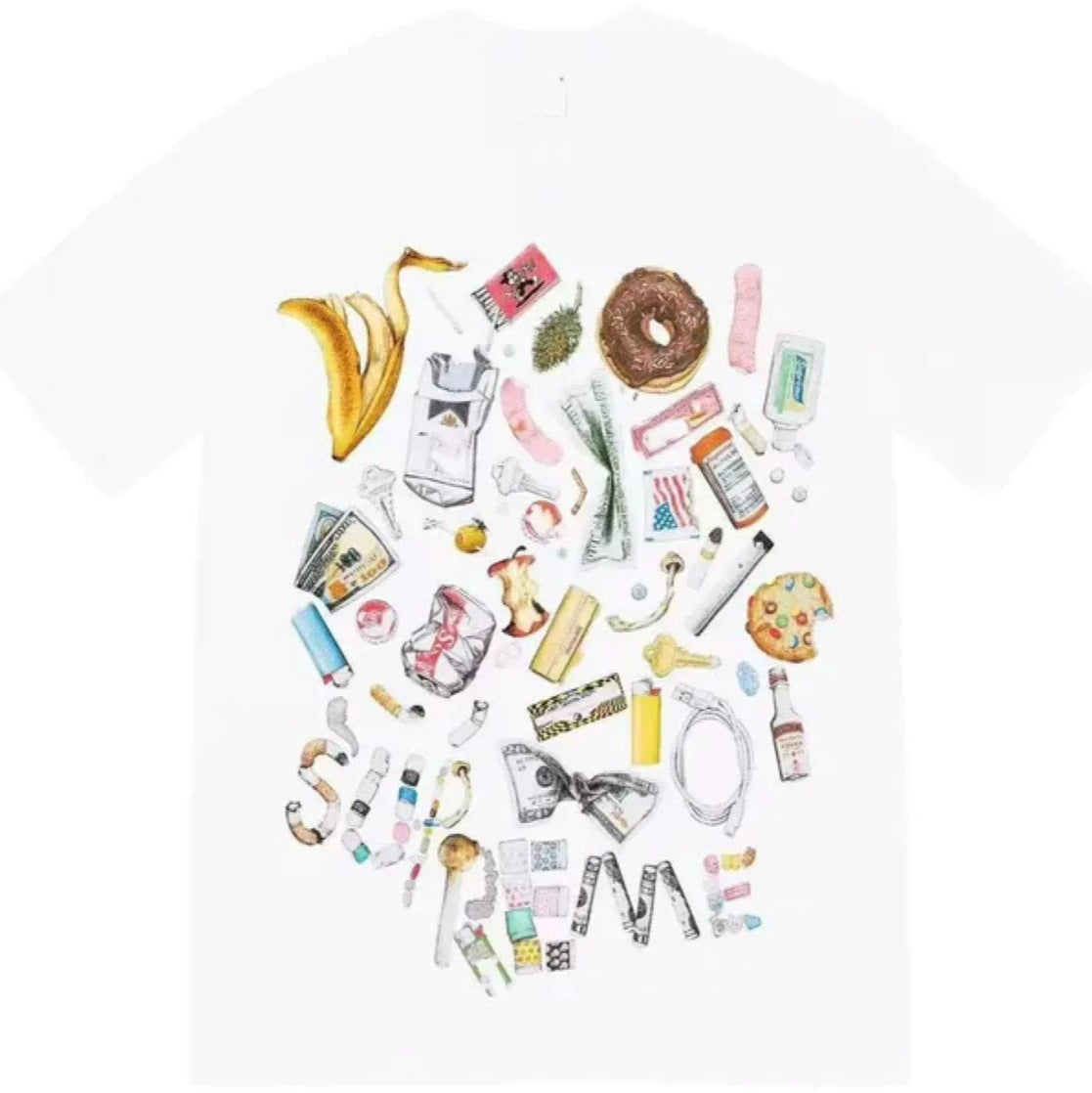 Men's T-shirt Short Sleeve Printed T-shirt