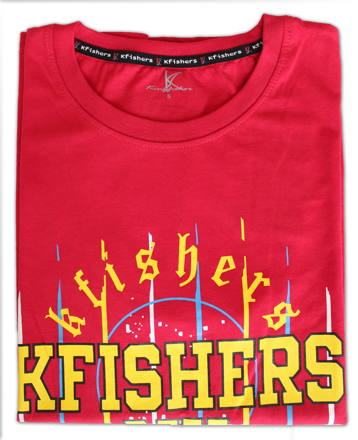 Kfishers Mens Short Sleeve Tshirt Red - Premium T-Shirt from KFISHERS - Just $6! Shop now at KFISHERS