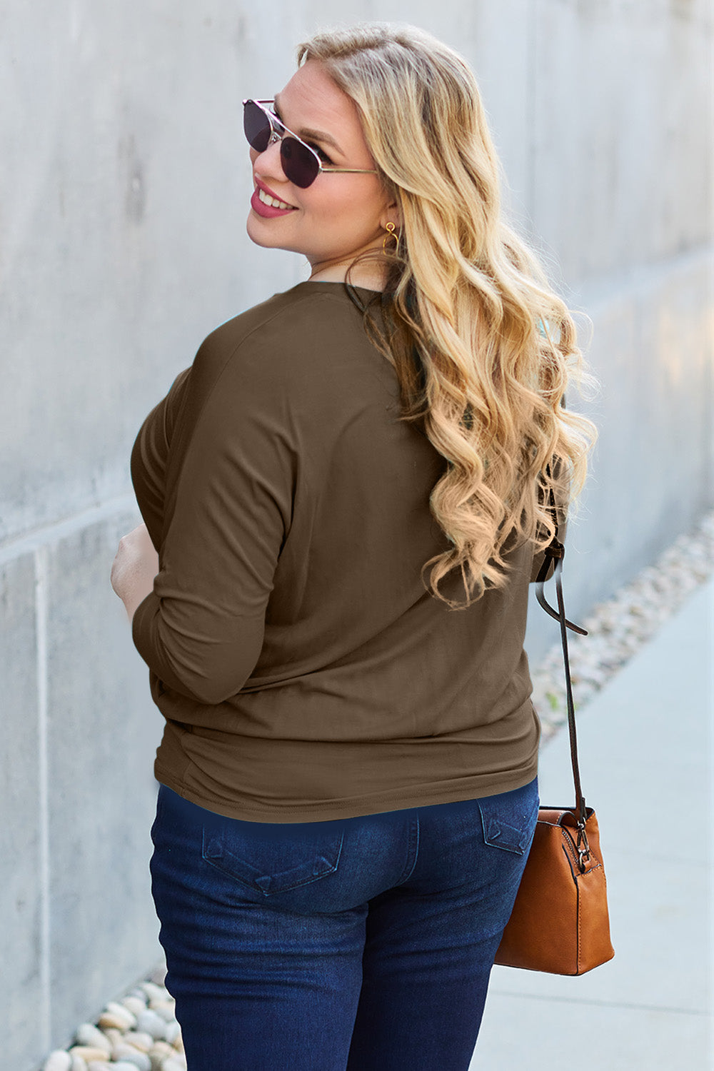 Batwing Sleeve Blouse