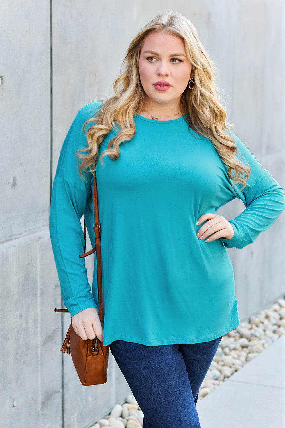 Dropped Shoulder T Shirt