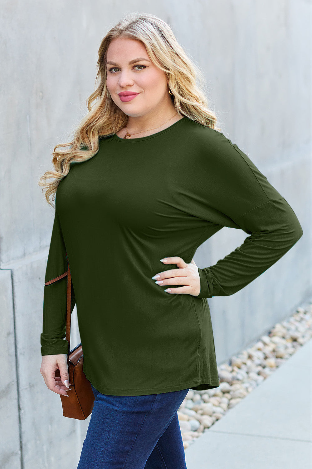 Dropped Shoulder T Shirt