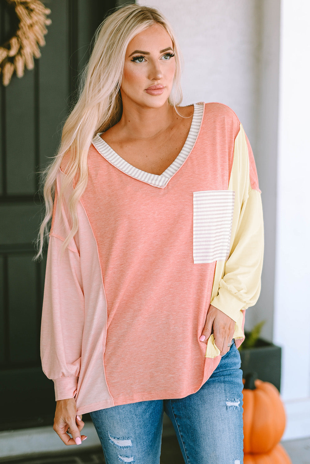 Color Block Sweatshirt