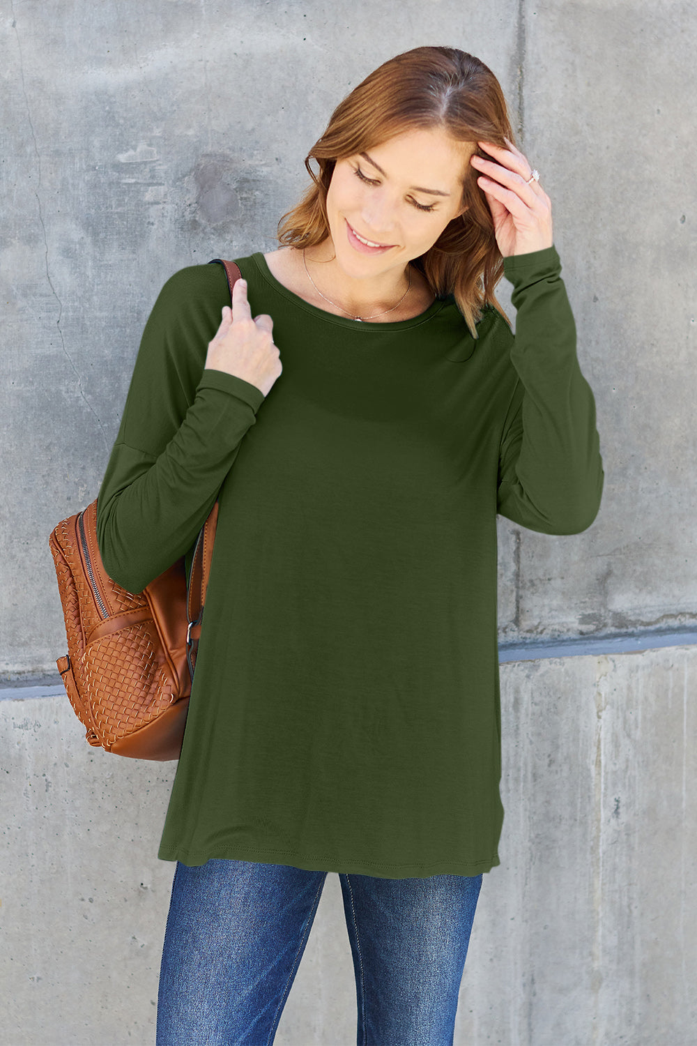 Dropped Shoulder T Shirt