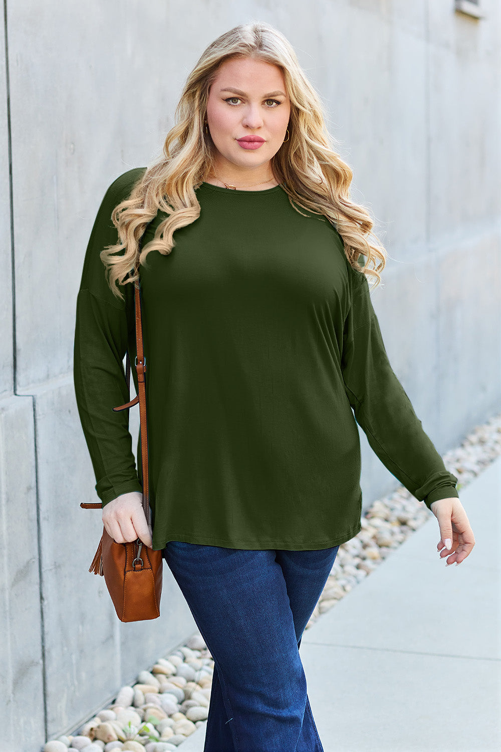 Dropped Shoulder T Shirt