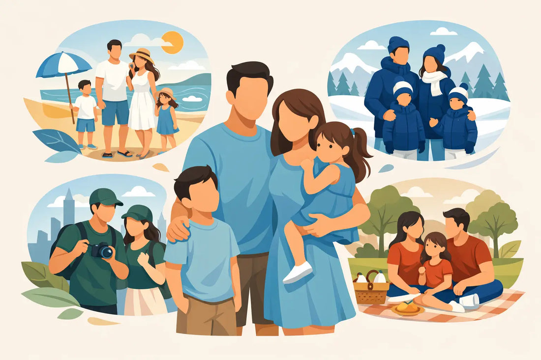 Best Family Matching Outfits for Every Plan