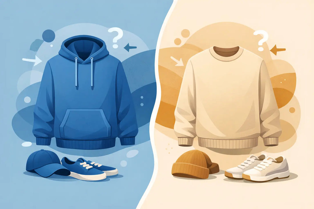 Hoodies vs Sweatshirts Differences Explained