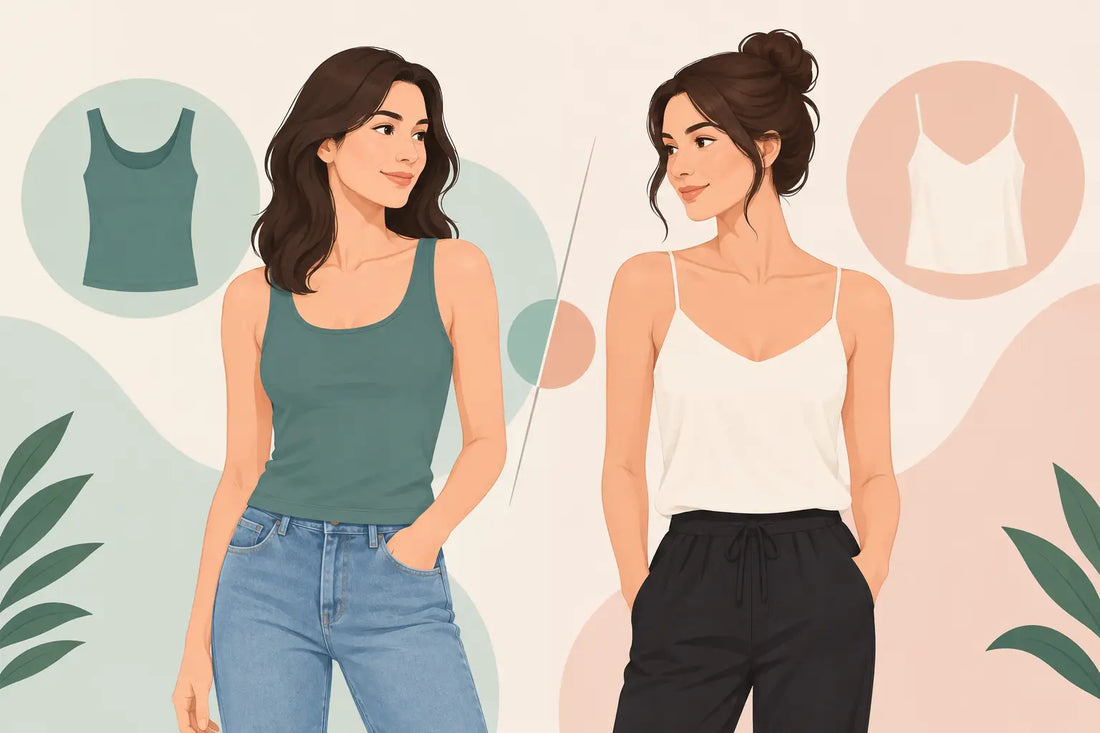 Tank Tops vs Camisoles: Which Style Fits You?