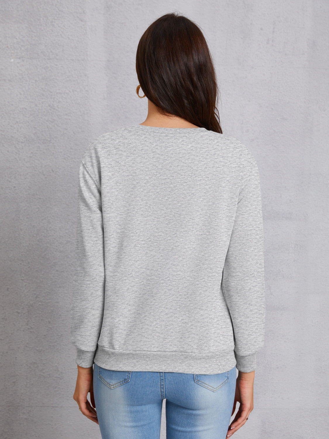 Round Neck Sweatshirt