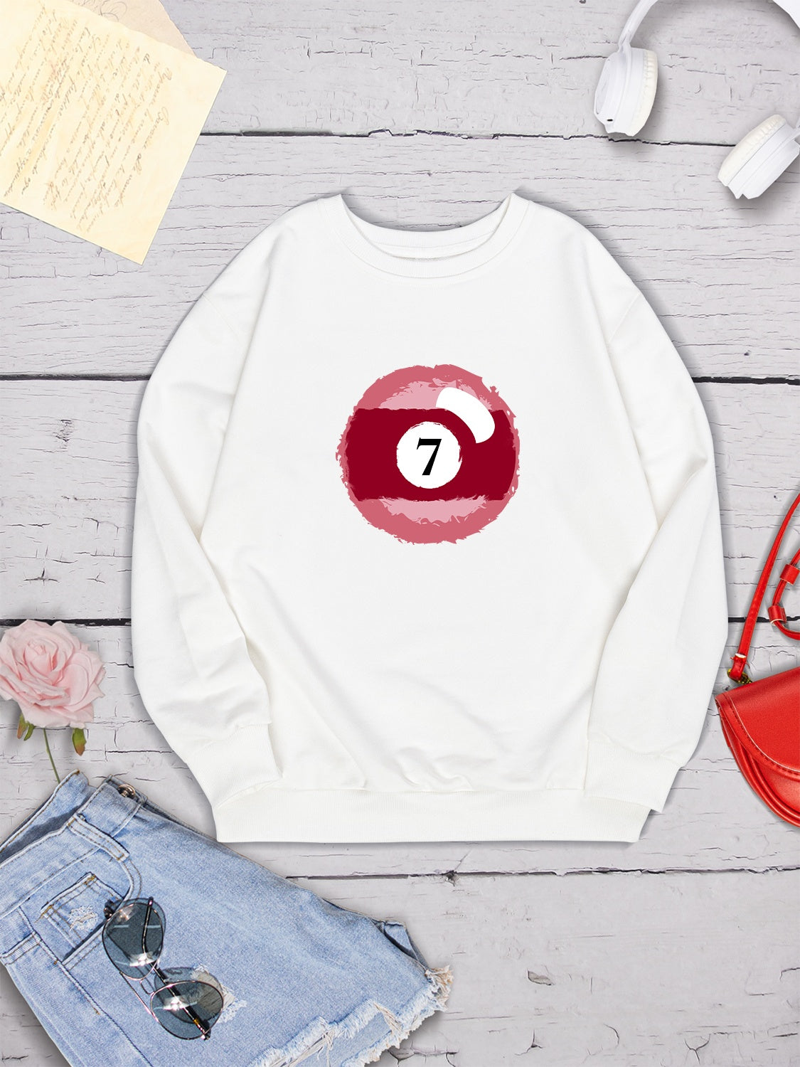 Round Neck Sweatshirt