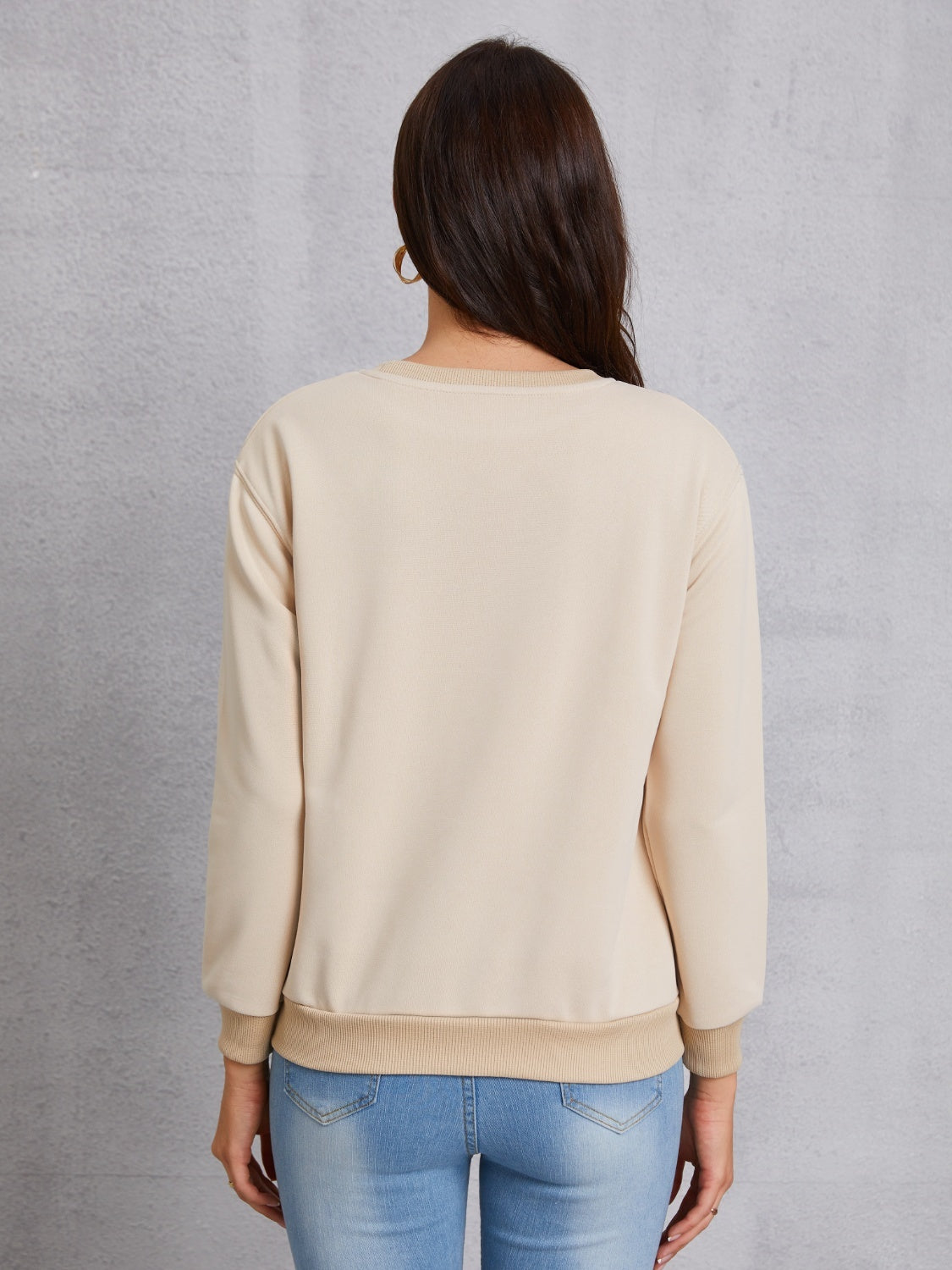 Dropped Shoulder Sweatshirt