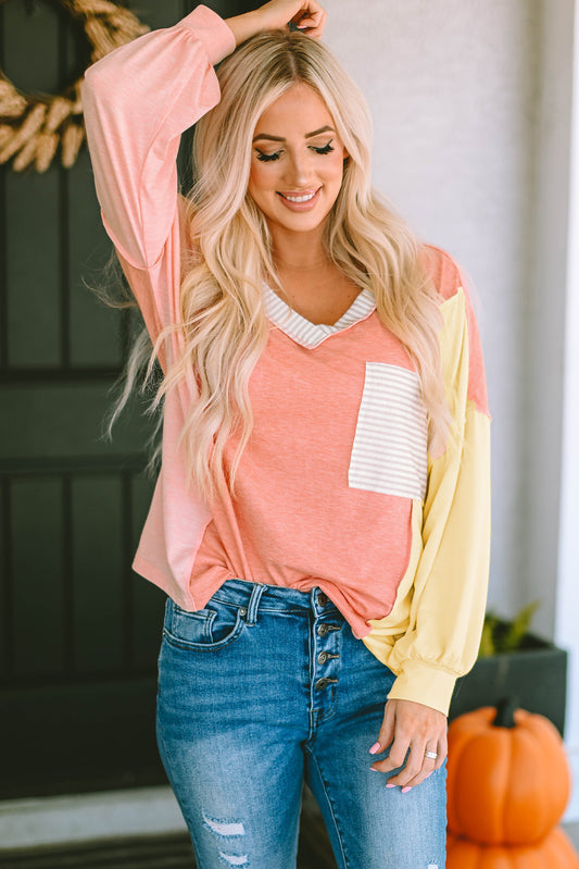 Color Block Sweatshirt