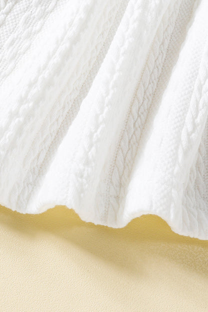 Ruffle Shoulder Dress 