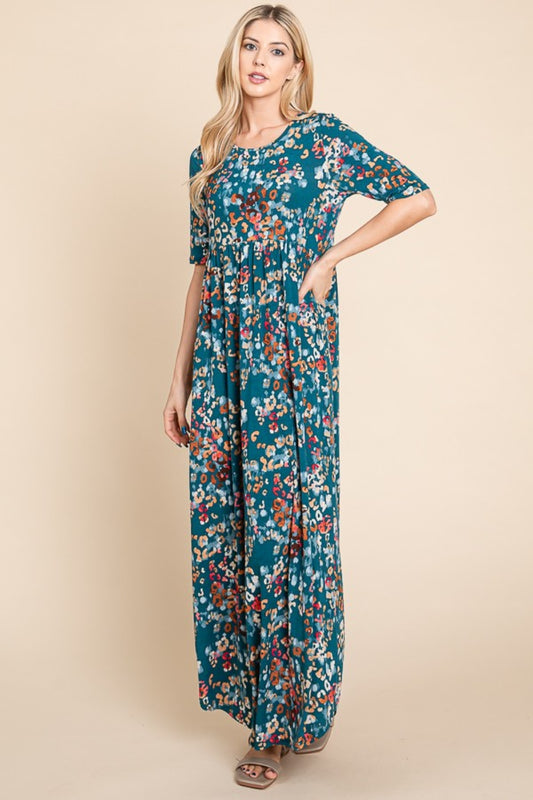 Printed Maxi Dress