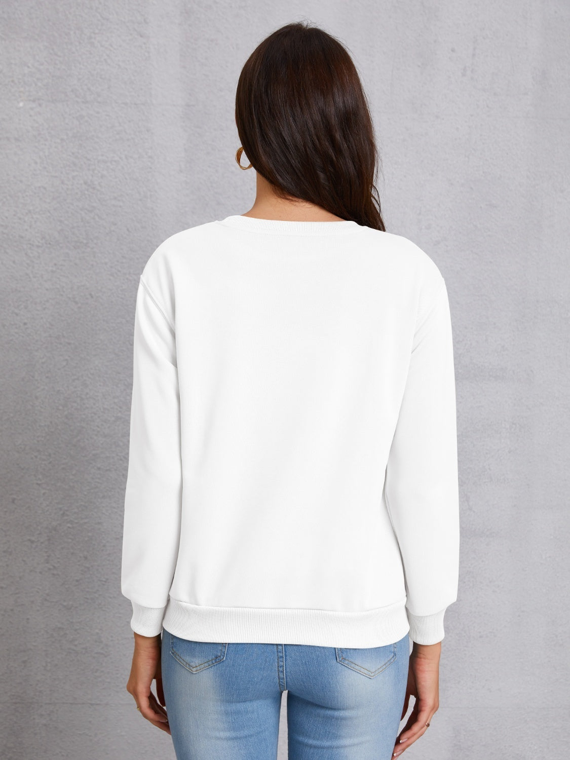 Dropped Shoulder Sweatshirt