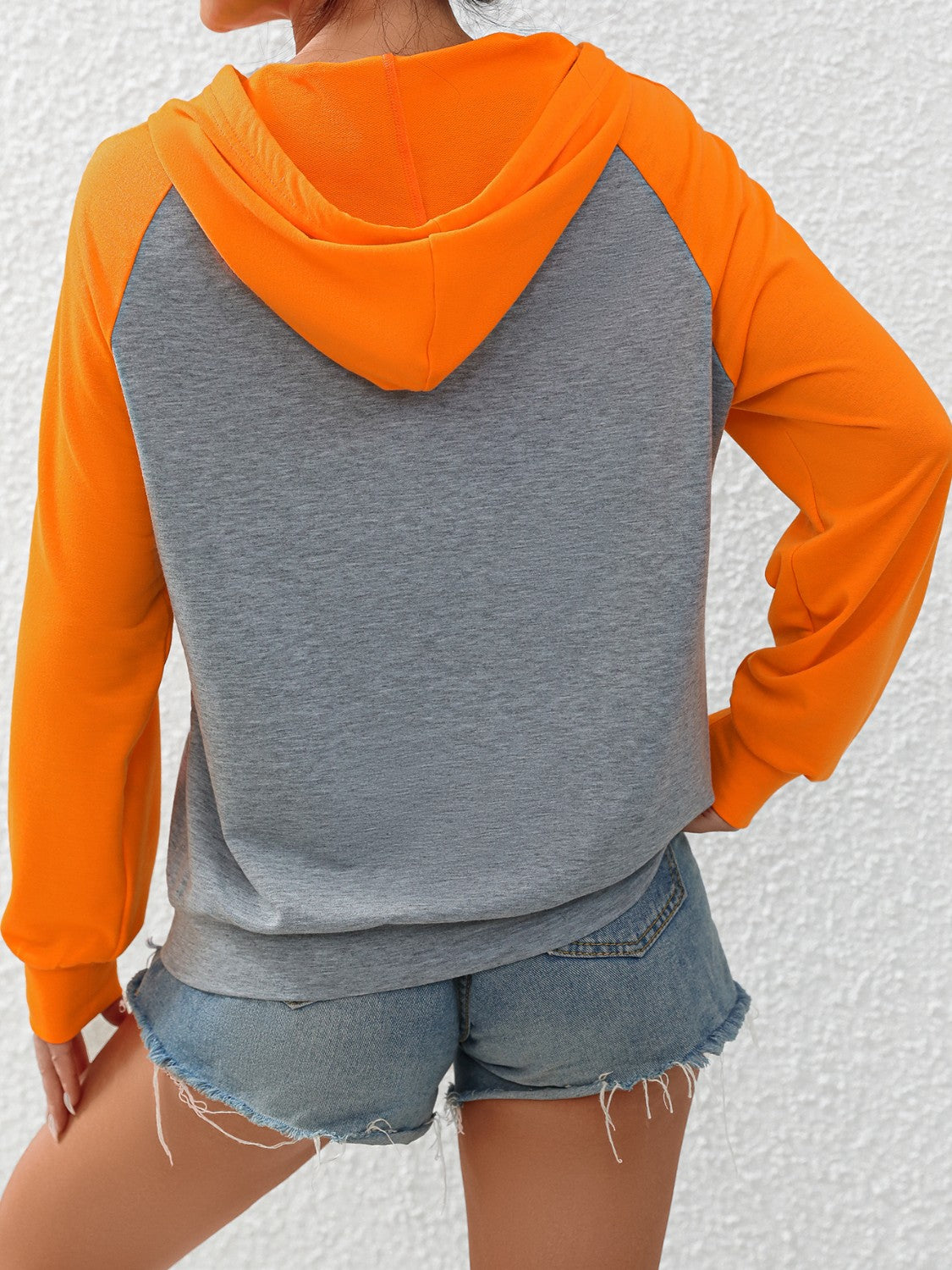 Raglan Sleeves hoodie