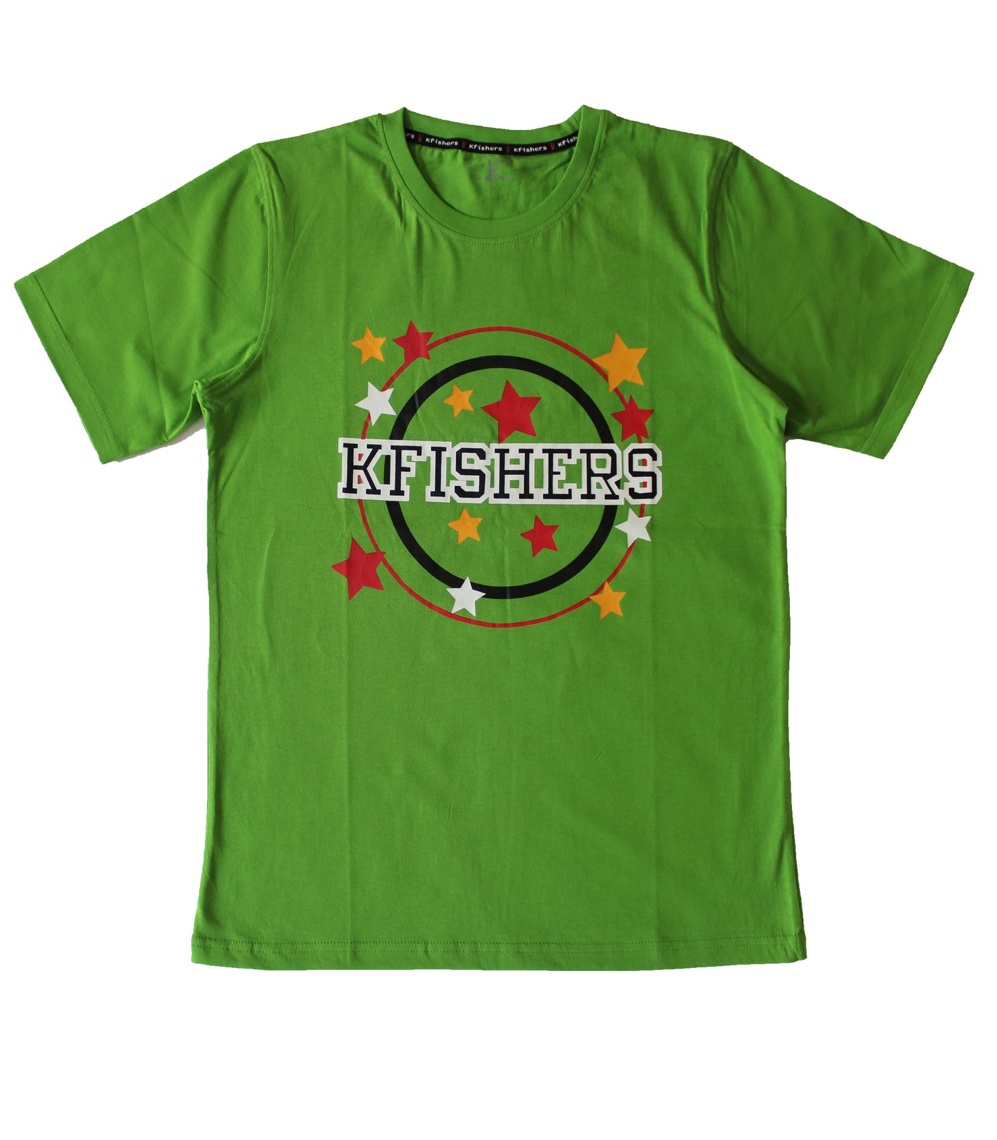 Kfishers Mens Short Sleeve T-shirt Green - Premium T-Shirt from KFISHERS - Just $8! Shop now at KFISHERS