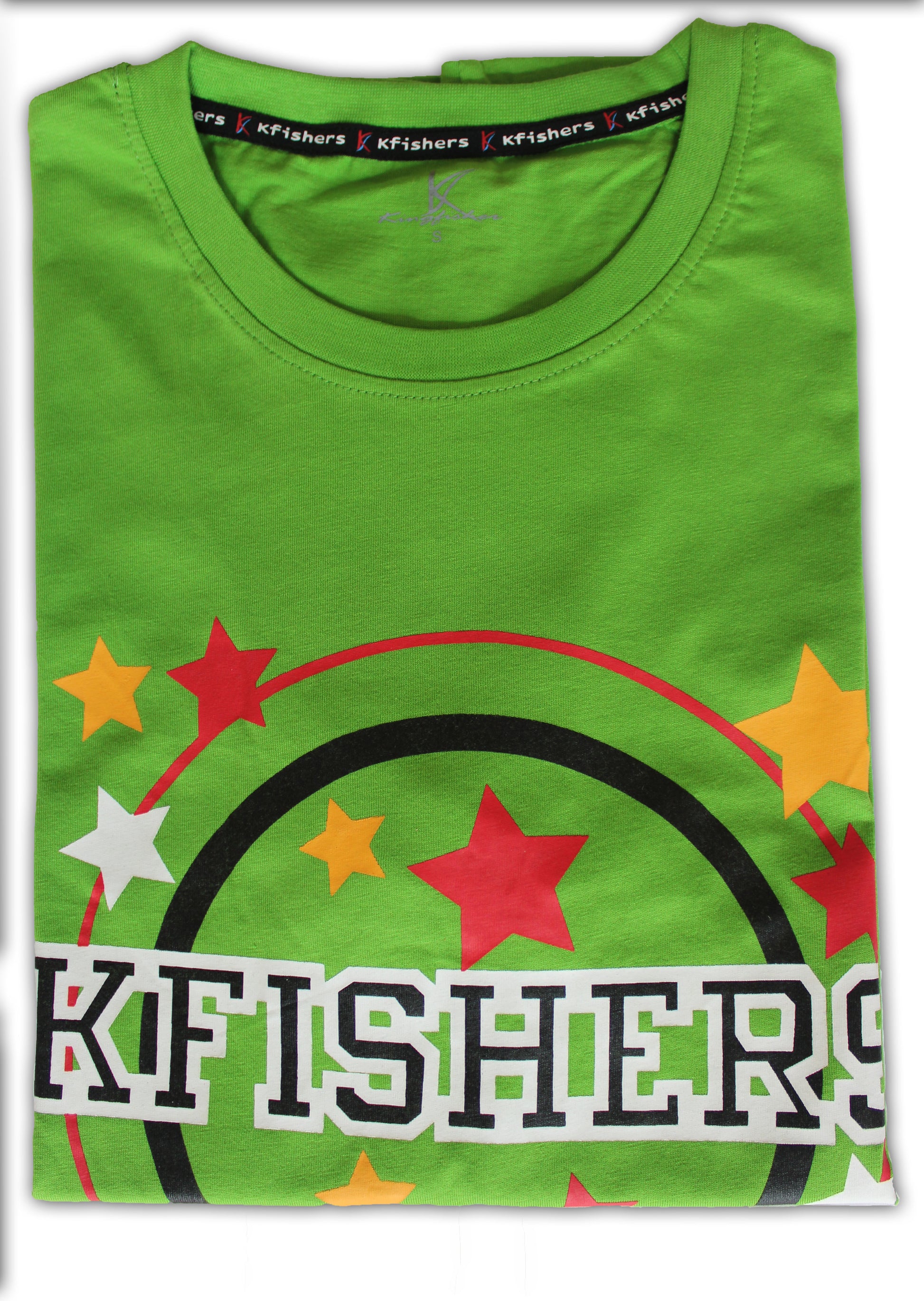 Kfishers Mens Short Sleeve T-shirt Green - Premium T-Shirt from KFISHERS - Just $8! Shop now at KFISHERS