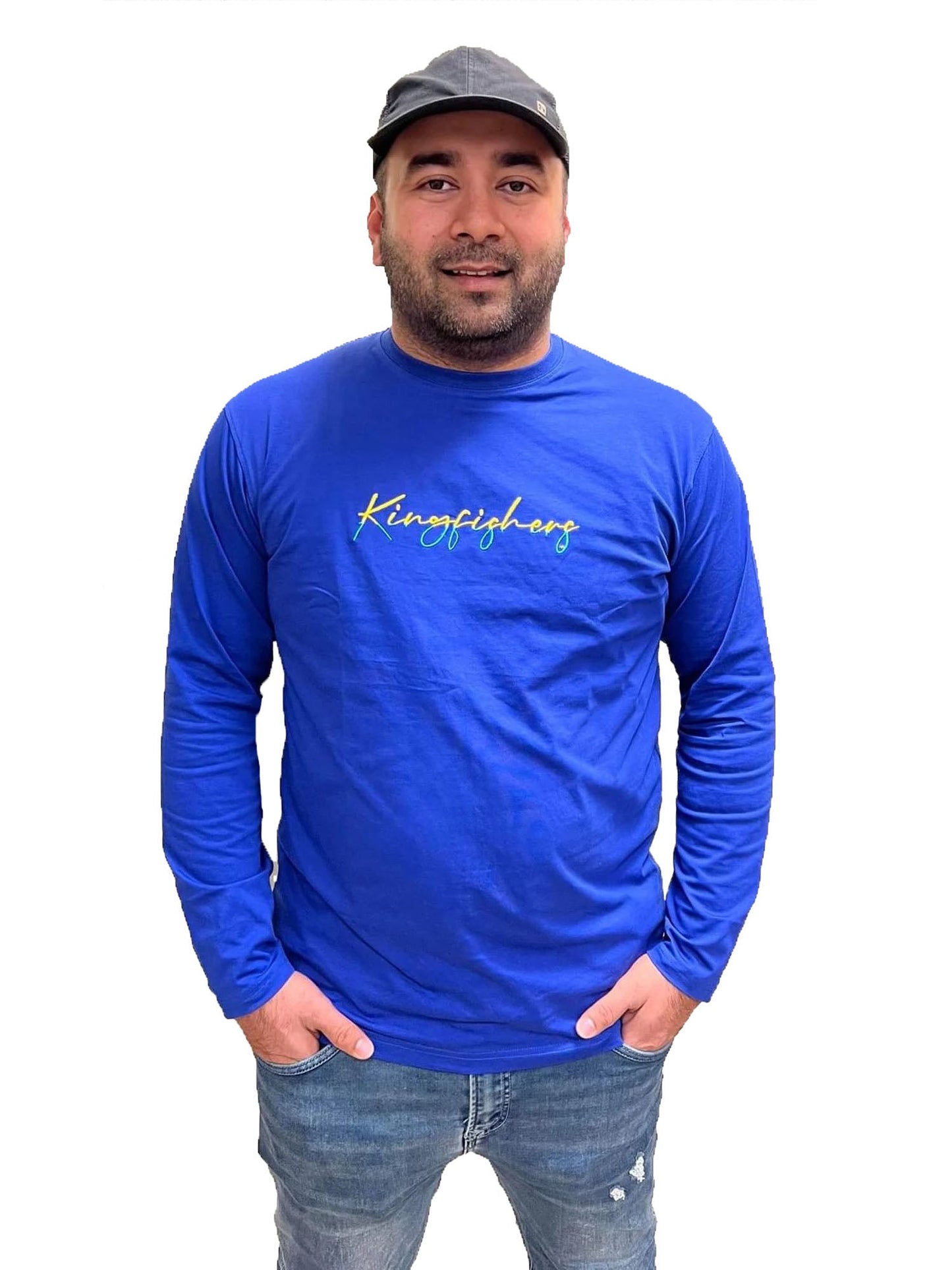 Mens Long Sleeve T-shirt - Premium L/S Tshirt from KFISHERS - Just $9! Shop now at KFISHERS