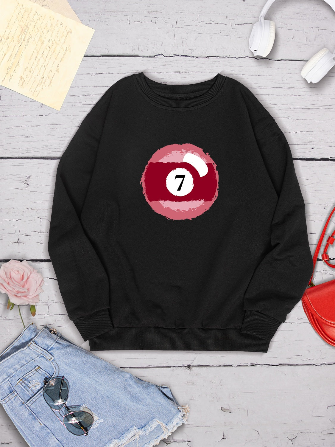 Round Neck Sweatshirt