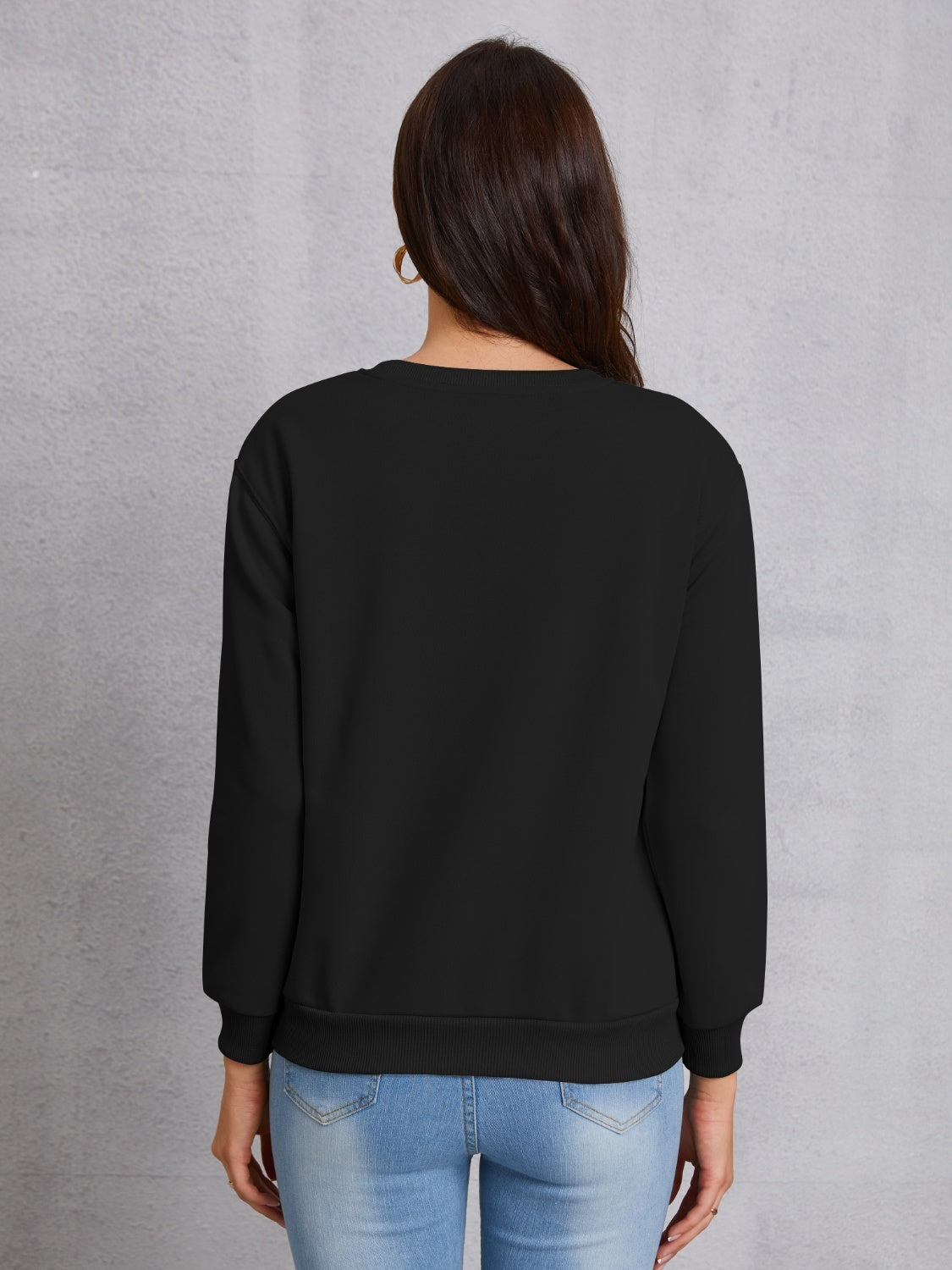 Dropped Shoulder Sweatshirt