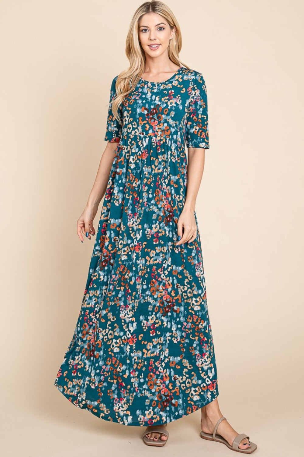 Printed Maxi Dress