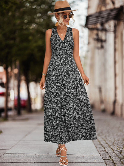 Women's Fashion Casual Backless Dress