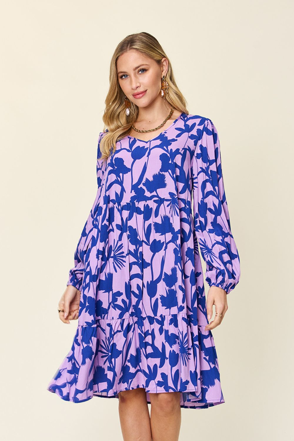 Ruffle Hem Dress