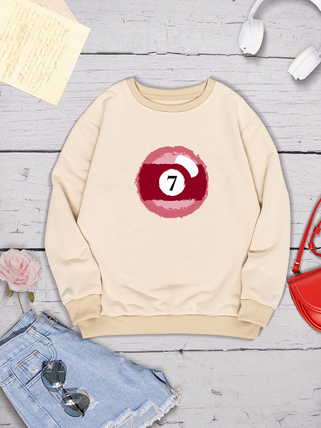 Round Neck Sweatshirt