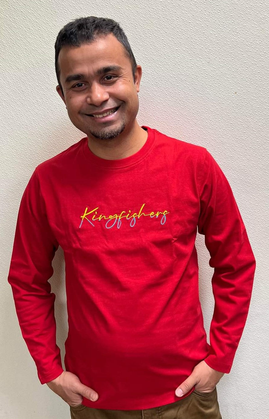 Mens Long Sleeve T-shirt - Premium L/S Tshirt from KFISHERS - Just $9! Shop now at KFISHERS