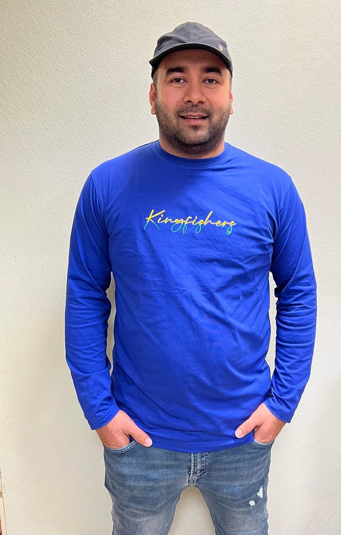 Mens Long Sleeve T-shirt - Premium L/S Tshirt from KFISHERS - Just $9! Shop now at KFISHERS